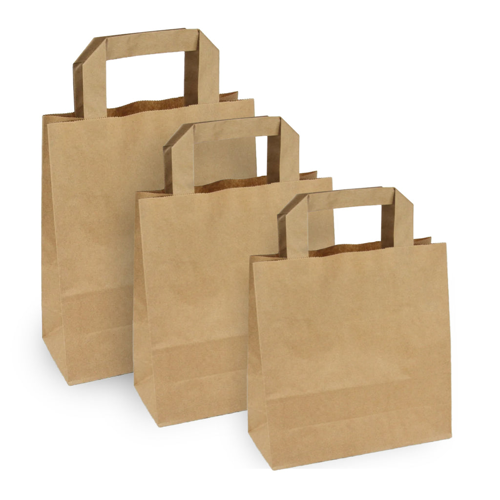 Flat Paper Handle Bag