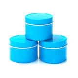 Color Deep Round Slip Cover Tin Containers
