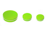 Color Shallow Round Screw Top Tin Containers